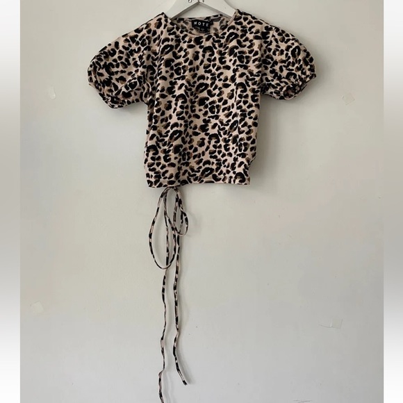 Motel Rocks Tops - MOTEL Tasya Backless Crop Top Pink Panther Size S 10